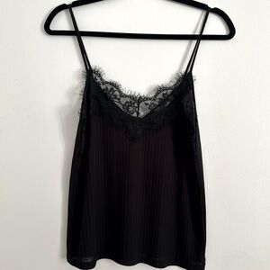 Zara lace front tank top -small